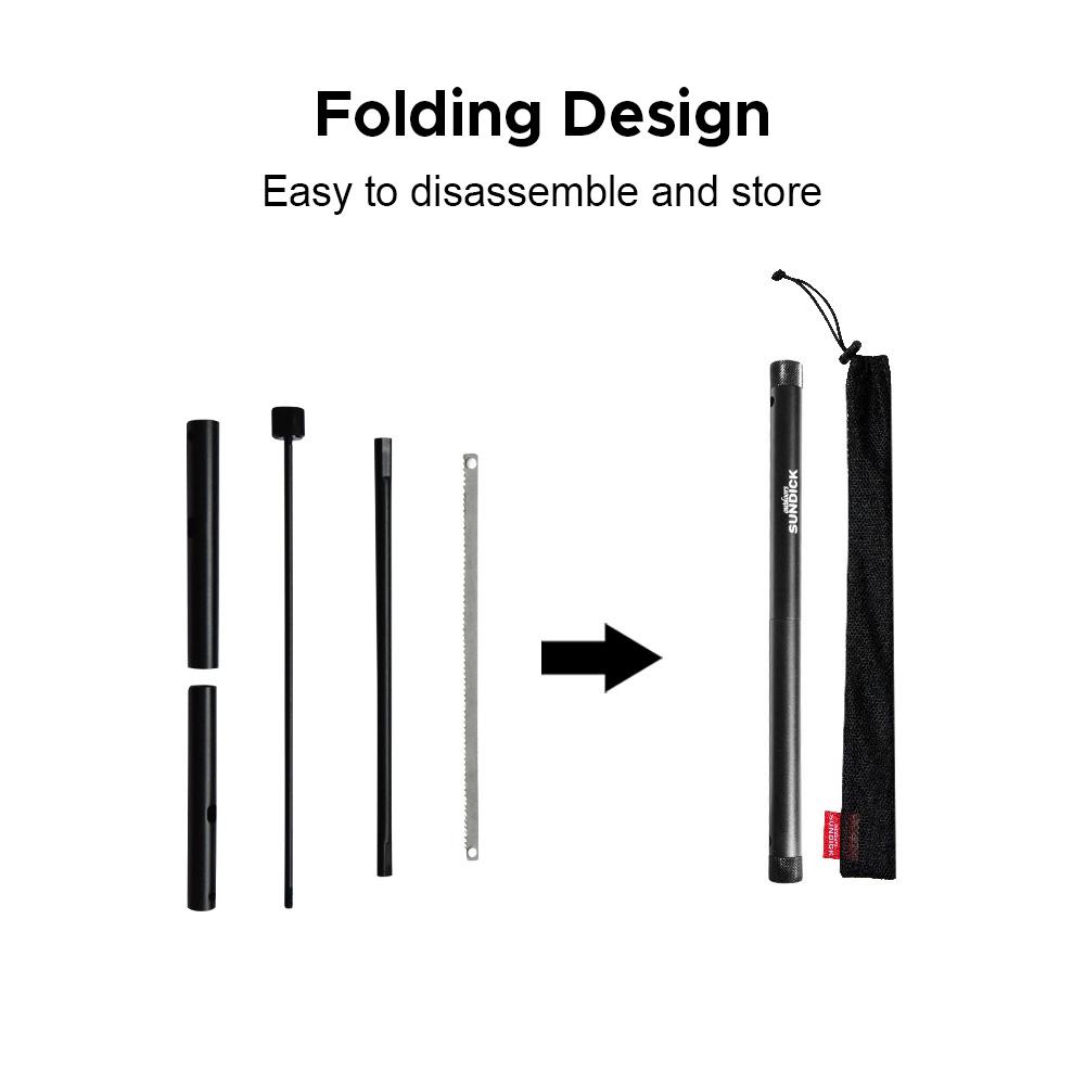 Прямоугольная ручная пила из алюминиевого сплава. Складная ручная пила для улицы. Ручная — фото 6