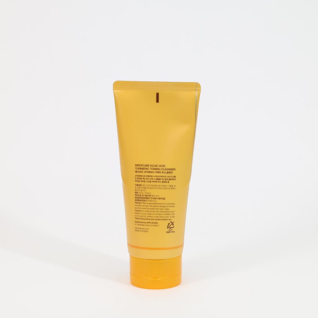 Medicube Kojic Acid Turmeric Toning Cleanser 120g