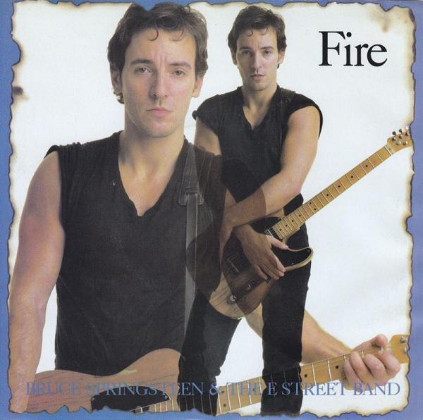 7inch Record BRUCE SPRINGSTEEN  THE ESTREET BA  Fire 3806657 COLUMBIA 1987 US Rock Used