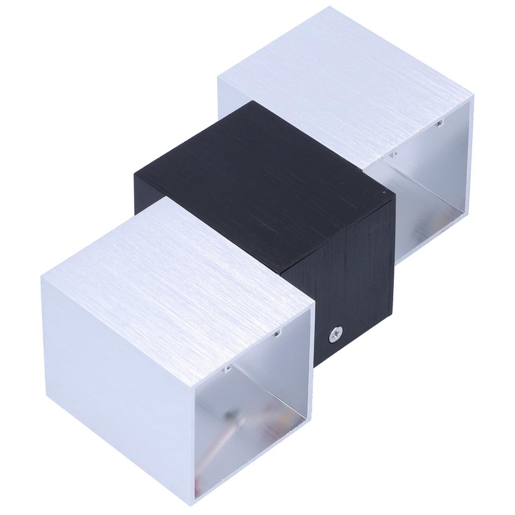 LED Wall Light, Aluminum 6W Modern Lamp with Drive and Warm White Light, for Bedroom Hallway KTV