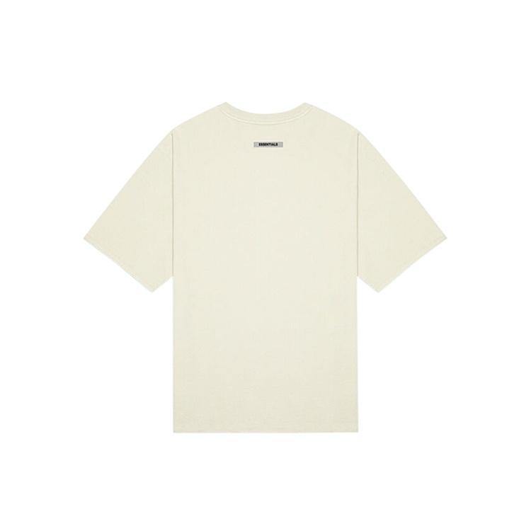 Fear of God Essentials SS20 Graphic Logo T-Shirt 'Creamy' Men's FOG-SS20-401