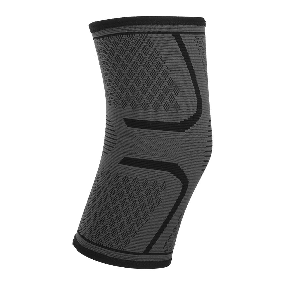 Compression Knee Brace Anti‑Slip Athletic Protective Knee Support for Cycling Running Black(Protective Knee