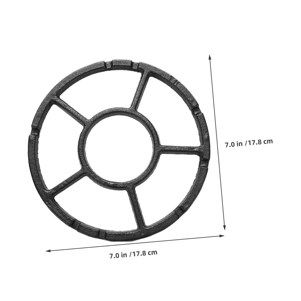 COHEALI Gas Stove Bracket Tripod, Metal Stove Trivet, Non-Slip Wok Trivet, Gas Stove Pot Rack, Gas Stove Wok Ring, Gas Stove Trivet, Cast Iron