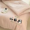 60S Cotton Luxury Jacquard Soy Fiber Quilt All Season Warm Duvet Insert Home