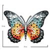 Practical Garden Home Indoor Wall Decor Decorative Items Artificial Butterfly Metal Solid Metal Material Strong Sturdy Wall Art