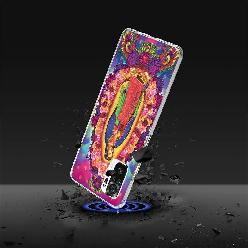 Virgin De Guadalupe Virgen Mary Cover Phone Case For Xiaomi Redmi Note 15 14 13 12 11 10 Pro Plus 14S 12S 11S 11T 11E 10S Soft F