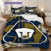 Pumas UNAM Pattern Bedding Quilt Set Quilt Cover Pillowcase Home Decoration Birthday Gift (1 * duvet cover + 2 * pillowcase, without core)