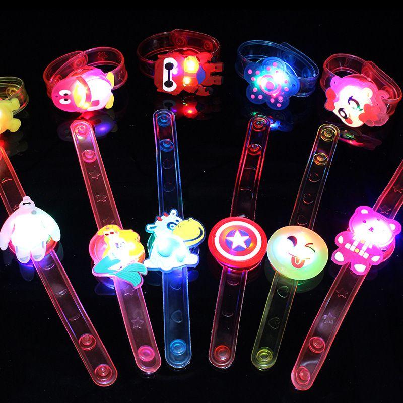 Bright Christmas Glow Bracelets Toys Stocking Stuffers Gift Birthdays Party Supplies