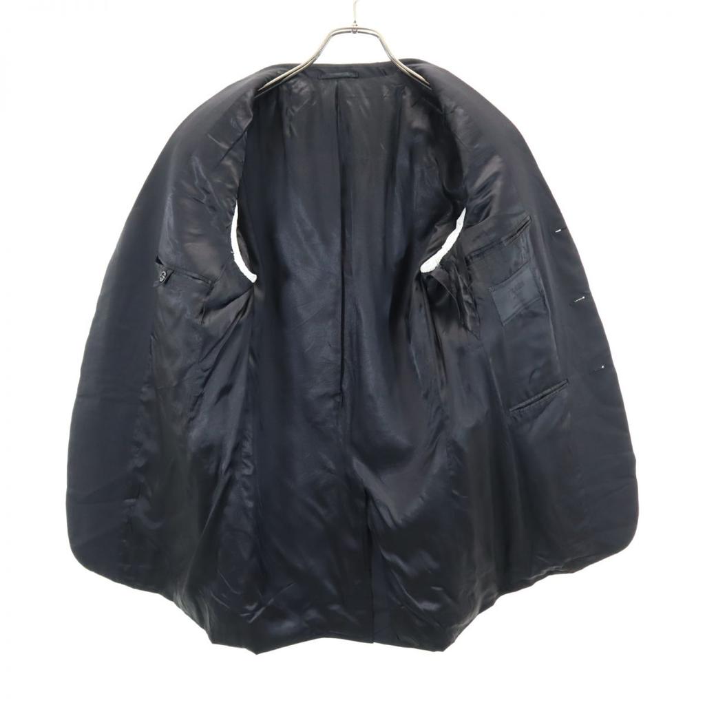 PRADA Made in Italy wool suit Setup 44 black Button fly Men's Used