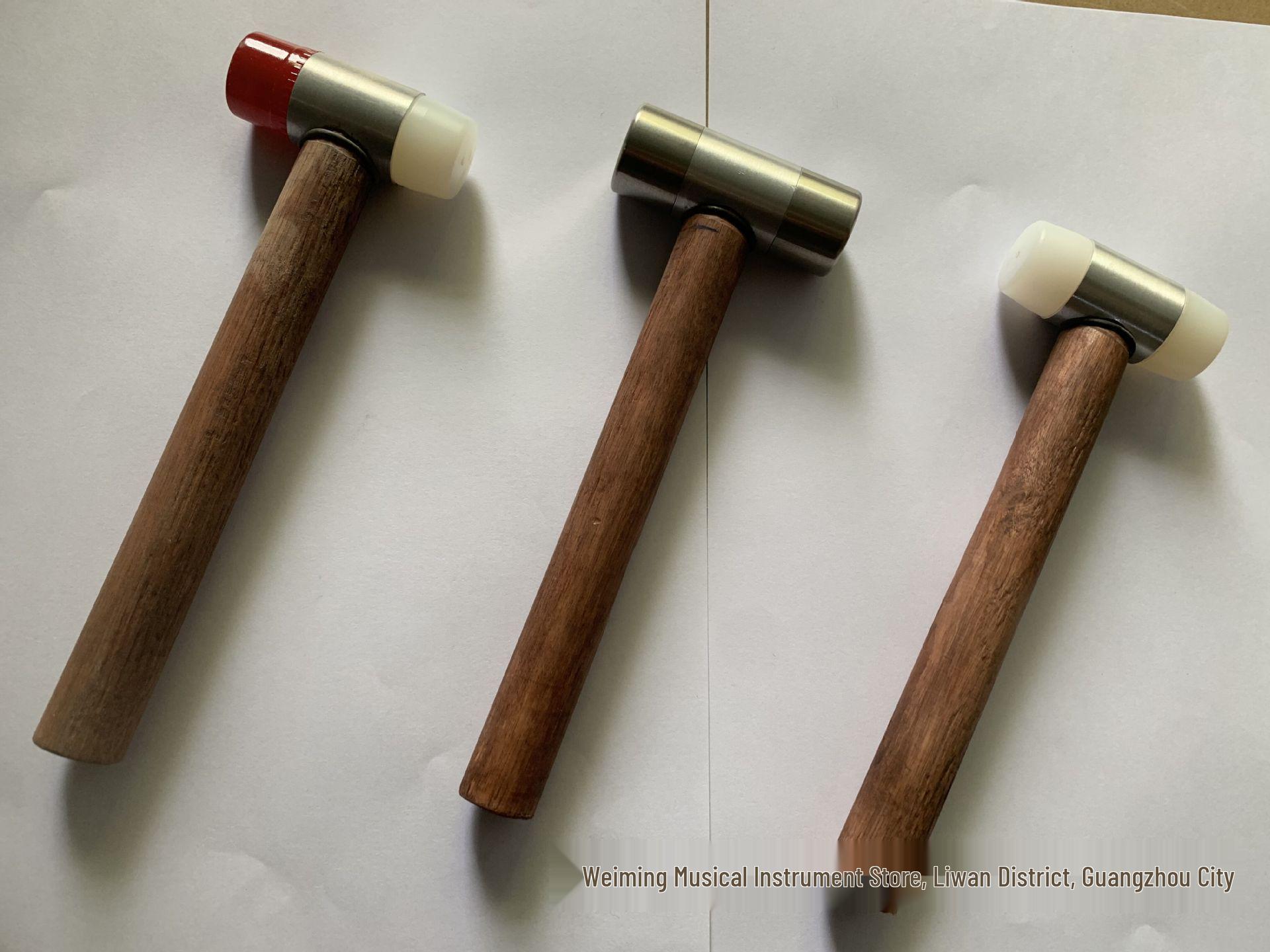 

Набор молотков для установки ладов и ремонта акустических гитар Folk Two-in-one hammer (red+white head)