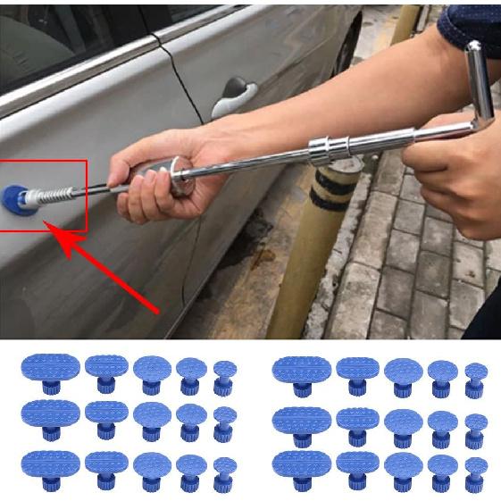 Dent Glue Tabs,30pcs Car Dent Puller Tabs Paintless Dent Repair Tools Set for Automobile Dent Repair Hail Damage Removal Tools