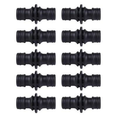Pack of 10 Quick Connection Hose Couplings 1/2Inch Leakproof Double Sided Connectors Accessory for Garden Faucet