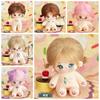 Kawaii Plush Cotton Doll Idol Stuffed Super Star Figure Dolls Cute Fat Body Cherry Blossoms Girl Doll Can Change Clothes Gift