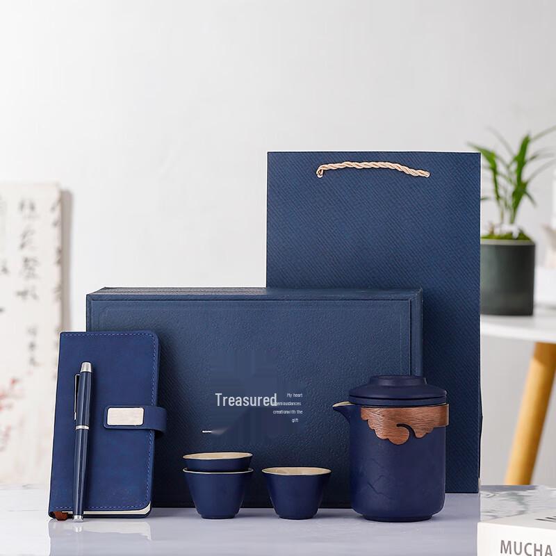 Portable Ceramic Quick Tea Cup Set