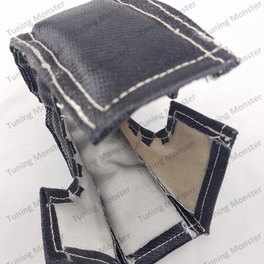 Glass Fiber Car Turbo Heat Shield Blanket Turbo Blanket Fit For T3/T4