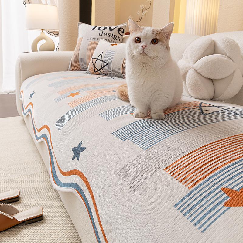 

Premium Special-Shaped Sofa Cushion, Universal In All Seasons, Straight Row Non-Slip Sofa Cover, Light Luxury, Premium Sofa Seat Cushion 90*90cm