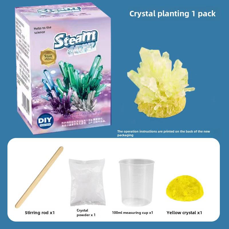 

Набор для самостоятельного выращивания кристаллов для увлекательного общения родителей и детей и химических экспериментов