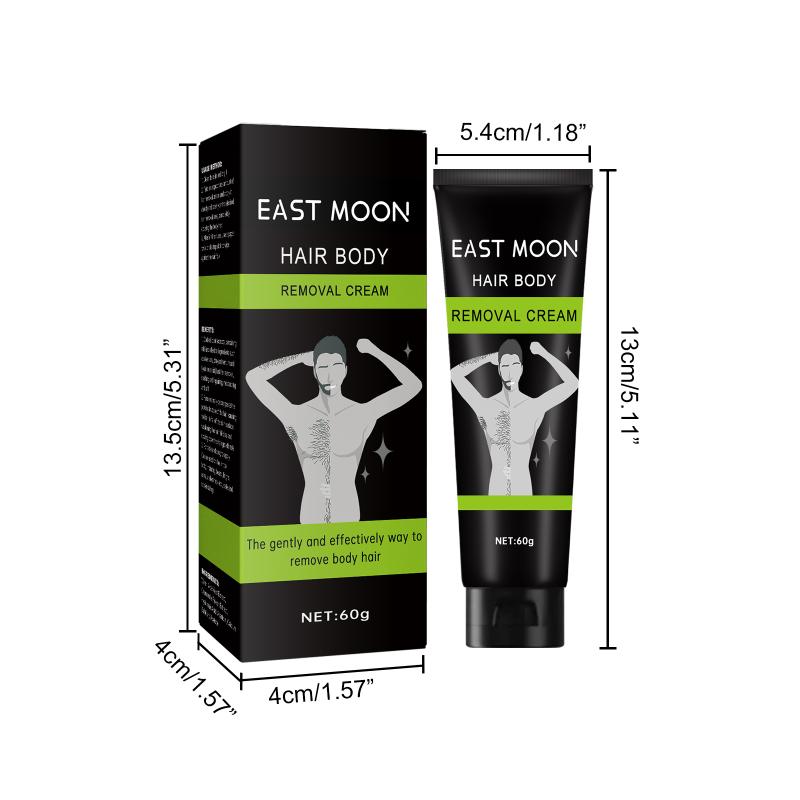 East Moon Men'S Body Hair Removal Cream Chest Underarm Lip Leg Hair Remover Painless Epilation Non Irritating Hair Removal Tool