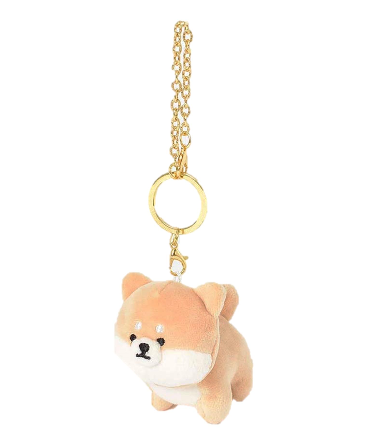 

[Accent] Fluffy Friends Shiba Inu Key Charm, Keychain, Bag Charm (Brown Shiba)