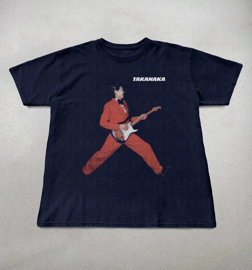Maglietta Masayoshi Takanaka, T-shirt Grafica Musica Giapponese
