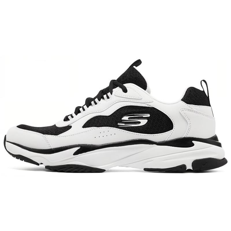 Skechers Lifestyle Arizin Men Casual Shoes Black White 8790160-WBK 44