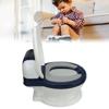 Toddler Transition Potty Trainer Detachable Cleansing Prevent Slip Soft PU Cushion Potty Training Toilet