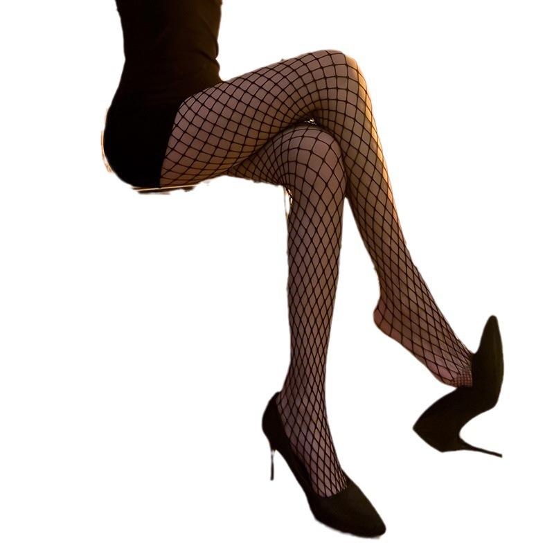 Sex Underwear Fishnet Socks Hollow Sexy Mesh Black Stockings Spring and Summer Pantyhose Big Net
