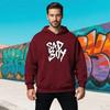 SAD BOY Letter Graphic Printing Autumn Winter Men's and Women's Sweatshirts Casual  Pullover Loose Outdoor Street Sports Hoodies