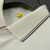 Men's Plus Size Business Casual Short Sleeve Polo Shirt