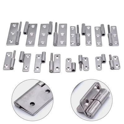 1Pcs 304 Stainless Steel Removable Hinge Door Hinges  Window Door Cabinet Cupboard