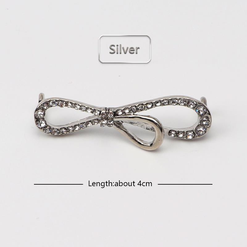 Metal Shoe Charms Rhinestone Sneakers Charms Girl Gift Shoe Decoration DIY Shoelaces Buckles AF1 Shoes Accesories 1Pcs Fashion