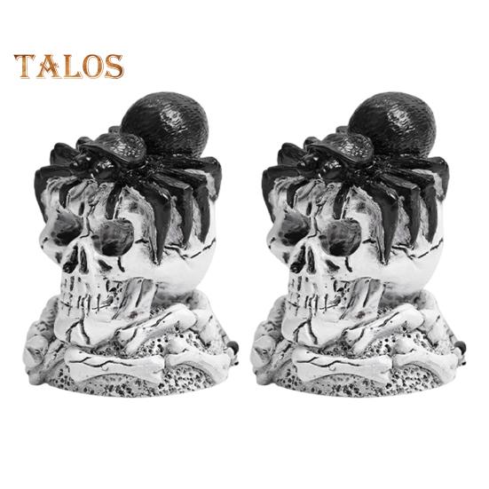 1/2Pcs Toilet Bolt Cover Decoration Easy Installation Skull Shape Design Hide Ugly Bolts Toilet Screw Cover