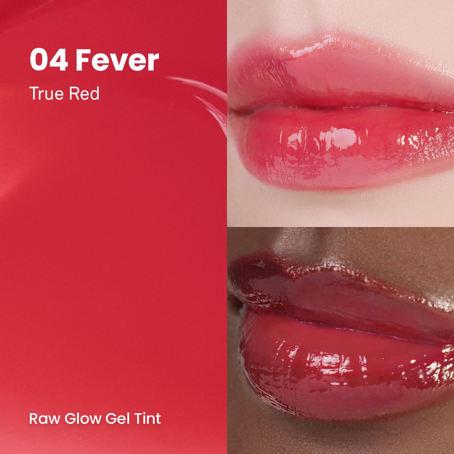 [hince] Гелевый тинт для губ Raw Glow 4 мл 04 FEVER
