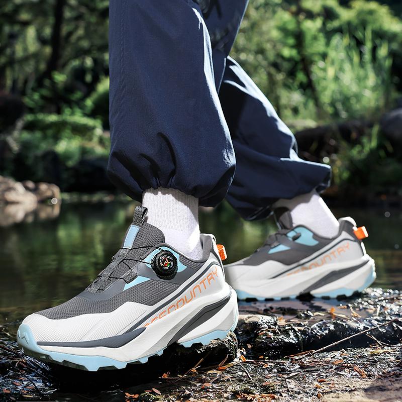 2026 New Men's Hiking Shoes Outdoor Anti Slip Fashion Hiking Shoes Men's Off Road Casual Shoes