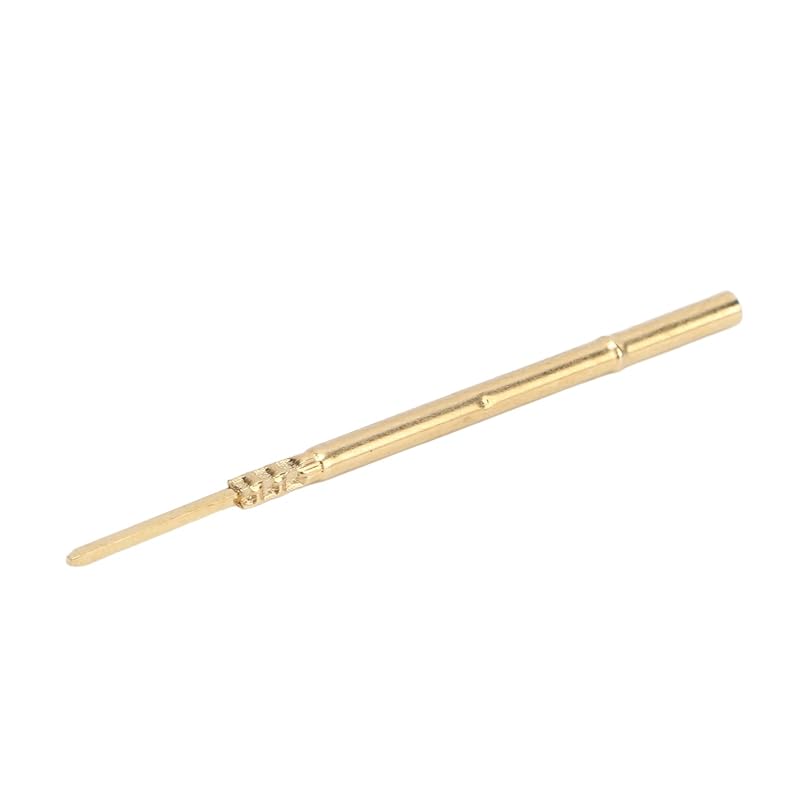 Spring Test Probes, 100Pcs P125-J High Accuracy Round Pogo Pins for PCB Board Testing Contact