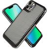 iPhone 12 Pro Max Carbon Slim Case Cover, Black