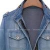Tooxika Neue Frühlings- und Herbst-Retro-Jeansjacke im europäischen und amerikanischen Stil, kurze Langarmjacke