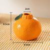 Neue Orange Form Hydroponik Vase Dekorativ Ins Stil Orange Vase Multifunktionale Keramik Pflanzentopf Heimdekoration