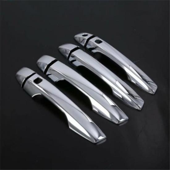 Chrome 8X Exterior Door Handle Cover Trim For Mitsubishi Eclipse Cross 2018-2022