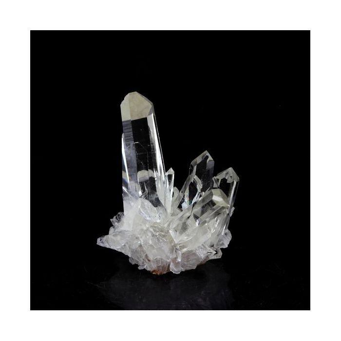 Quartz - La Gardette - 61.5 ct - Certificat d'authenticité - 45x31x27 mm - Gris