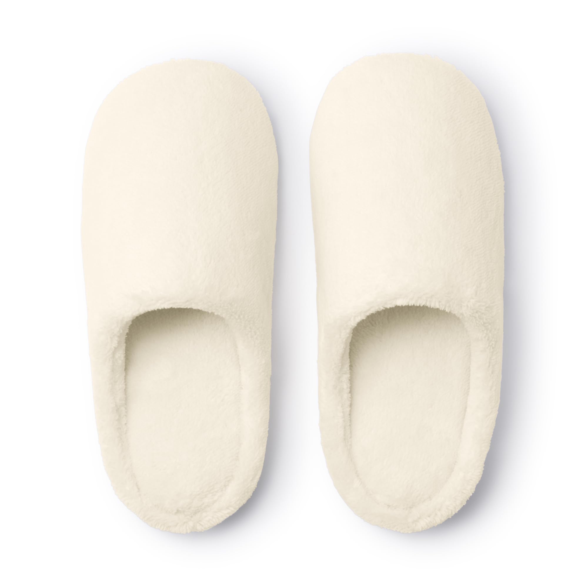 

MUJI Warm Fiber Insole M 84936876 Slippers, (Sizes 22.5-25cm), Ivory, слоновая кость