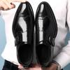 New Men Business Dress Shoes Hasp Formal Leather Shoes for Men Oxfords Footwear High Quality Male Oxfords Men Leather Shoes