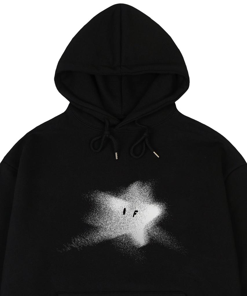[Unisex] Blue Star Hoodie_Black