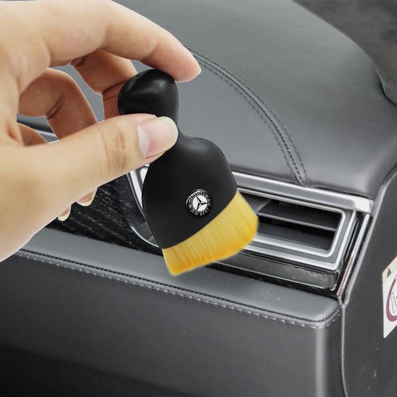 Car Wash Microfiber Towel Car Dust Brush Cleaning Brush For Mercedes Benz AMG Smart W205 C300 W203 W206 W124 Auto Cleaning Tool