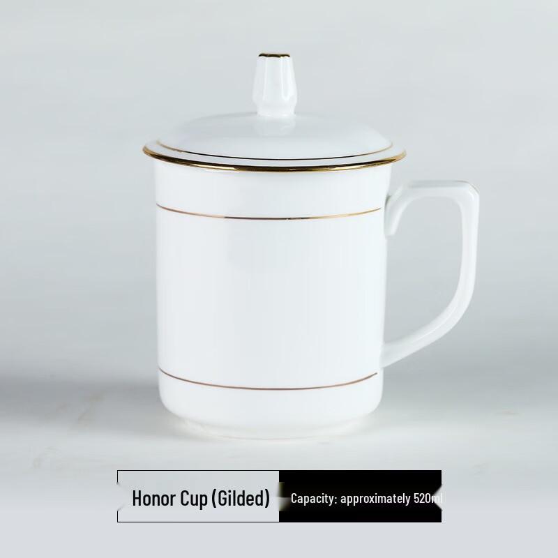 Jingdezhen Ceramic Lidded Tea Cup