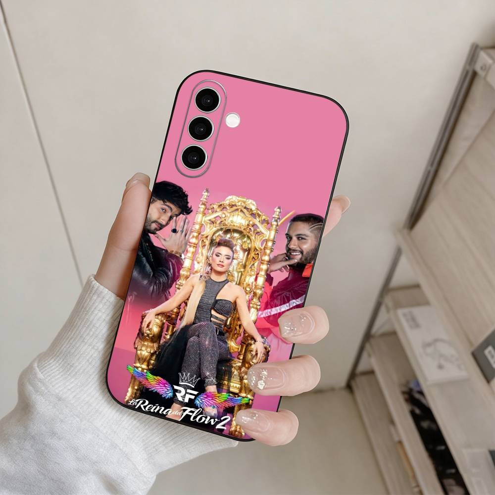 The Queen of Flow Phone Case For Samsung Galaxy A73,A72,A71,A70,A53,A52,A51,Others Soft Black Cover
