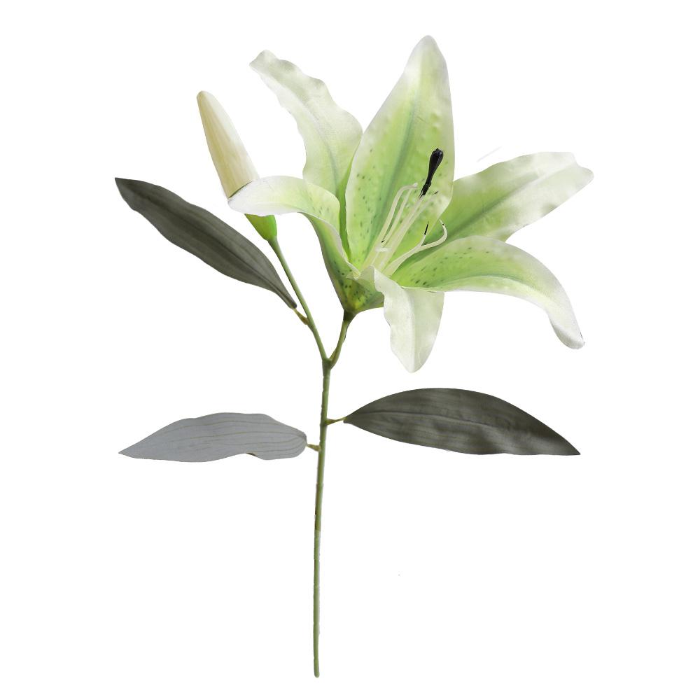 1Pcs Lily Artificial Flowers Bouquet 50CM Fake Flowers for Garden Party Wedding Marriage Decoration Home Decor DIY Vase Ornament