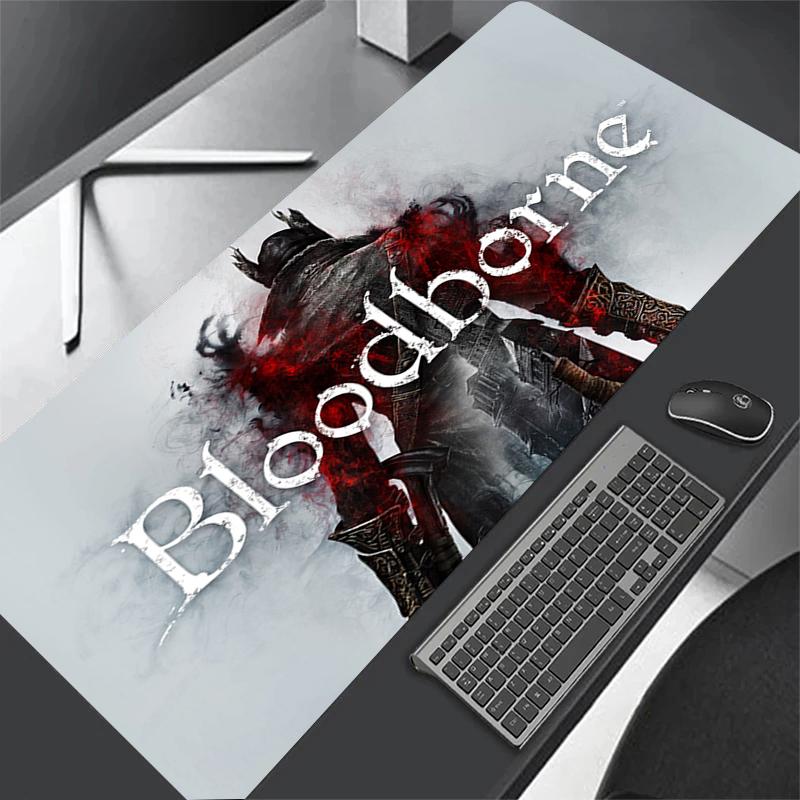 XXL Computer Anime Bloodborne Gamer XL Desk Mat Large Size Gaming Mousepad PC Keyboard Carpet Overlock Table Mouse Pad x