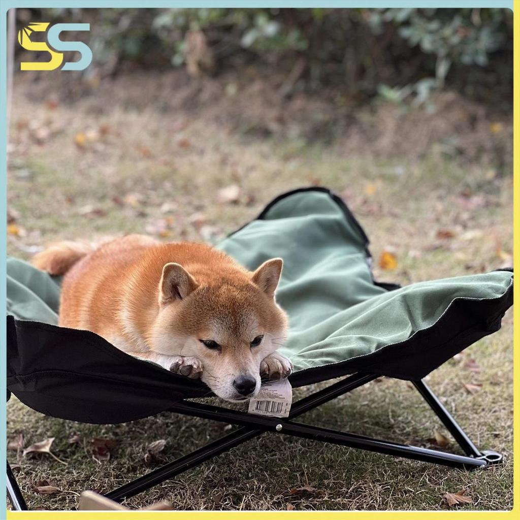 Portable Folding Detachable Pet Bed for Cats & Dogs - Outdoor Camping Bed