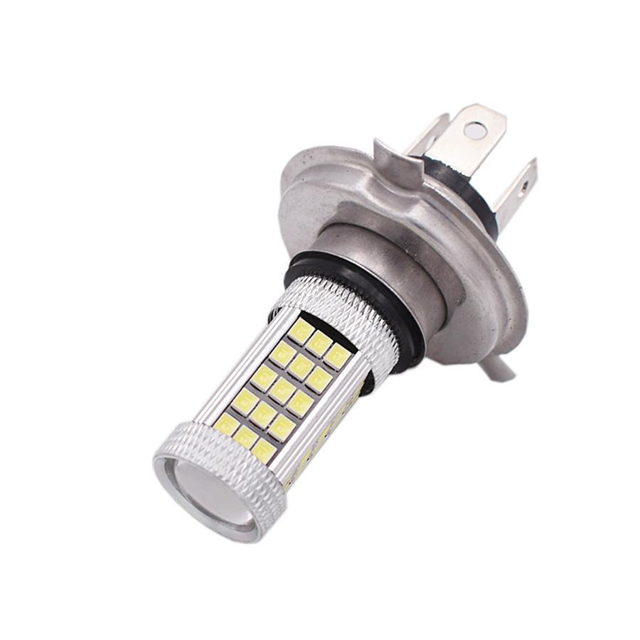 2 x Car Pure White H4 9003 Hi/Lo Beam Headlight DRL Fog Lamp Driving Light Bulbs